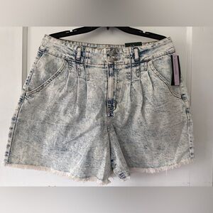 NWT Wild Fable A-Line White-Washed Denim Shorts